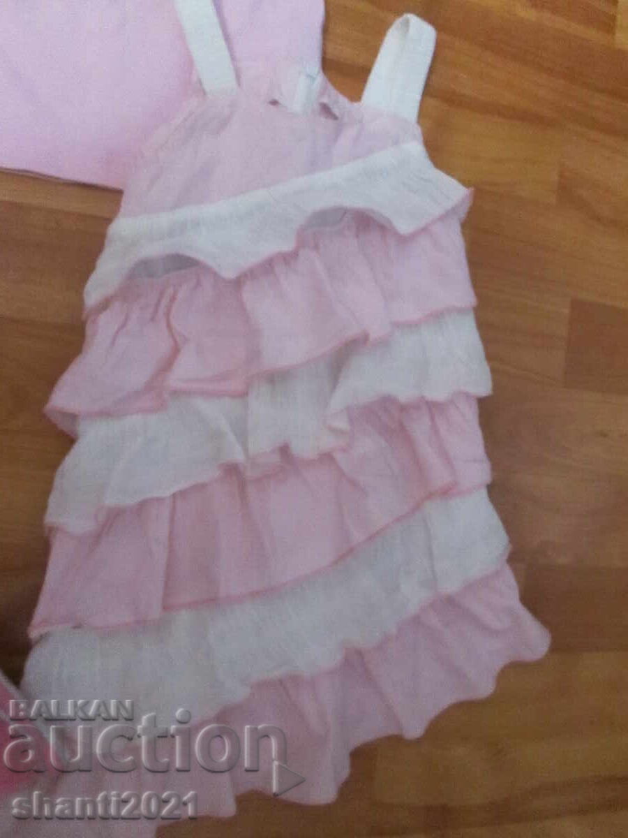 Lot of clothes, dresses for a girl - ADIDAS - 3 years old - 5