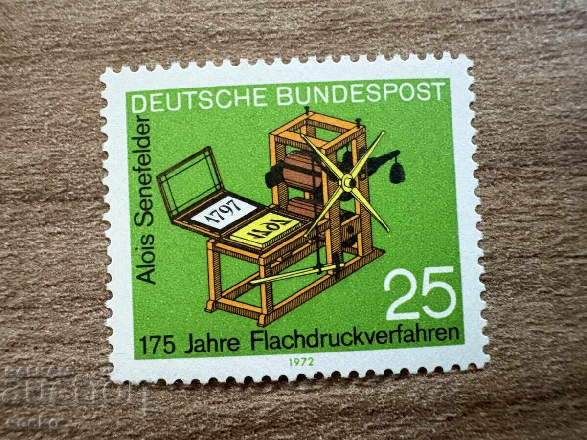 ФРГ/ГФР - 175 г. литографски печат (1972) MNH ФРГ/ГФР - 175 г. литографски печат (1972) MNH