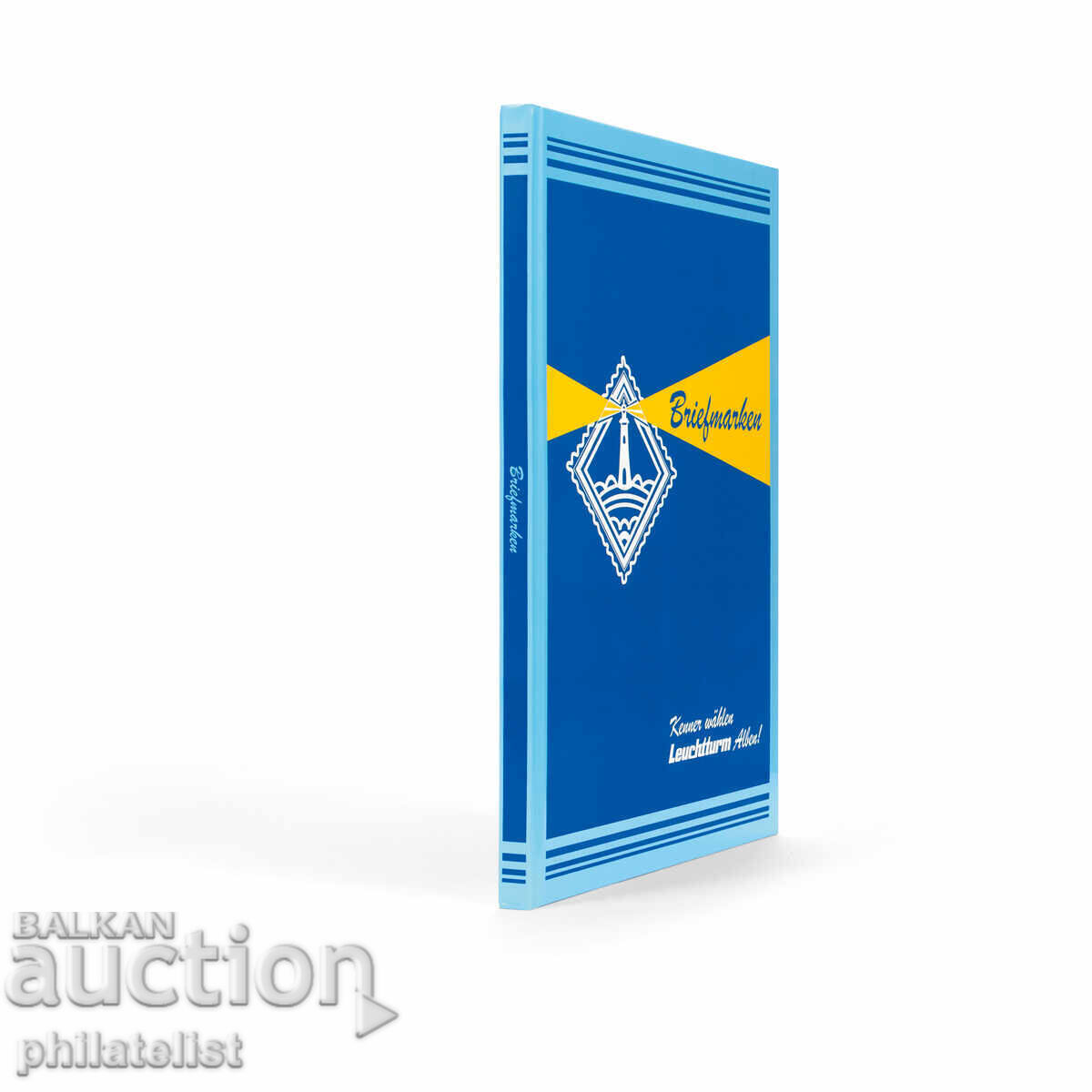 Leuchtturm - класьор за марки с 8 бели листа / 16 стр. А4