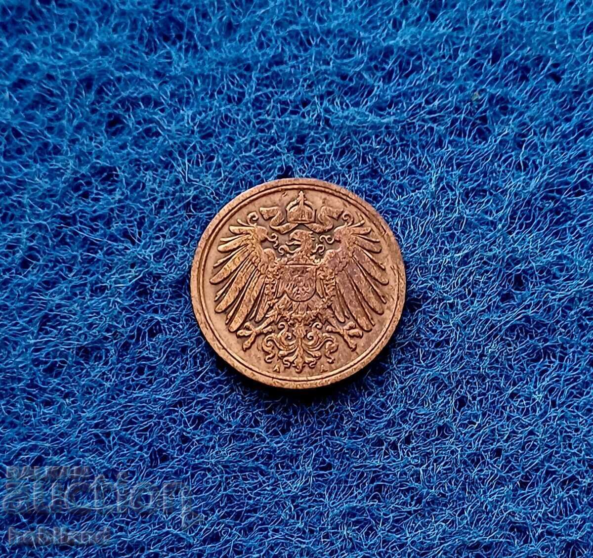 1 Pfennig Germany 1913/ A with price € 1.50 | 2.93 BGN