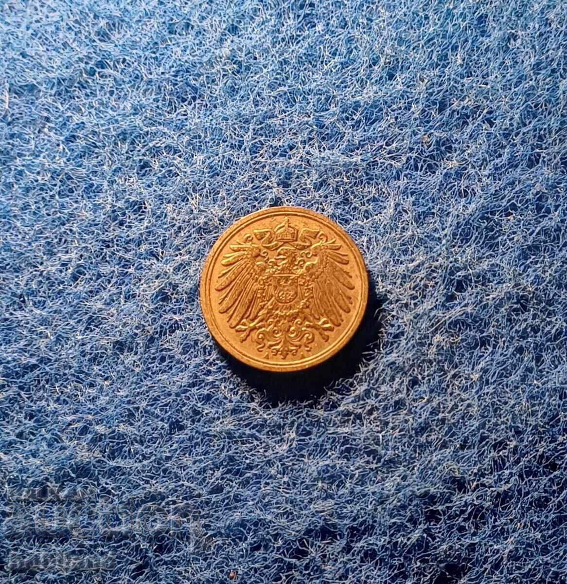 Auction  1 Pfennig Germany 1913/ A