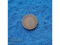 1 πφέννιγκ Γερμανίας 1934/Α