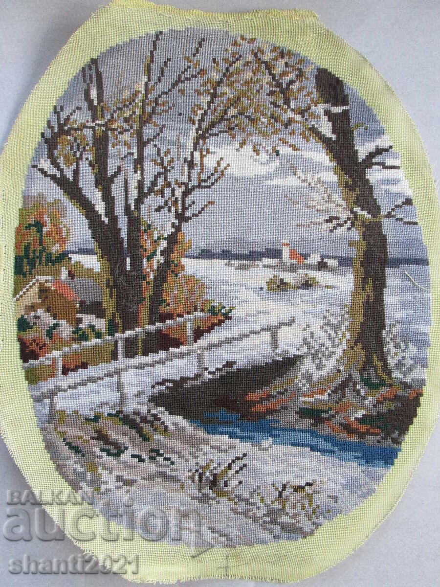 Χειροποίητο Γκομπλέν 35x27εκ - 6