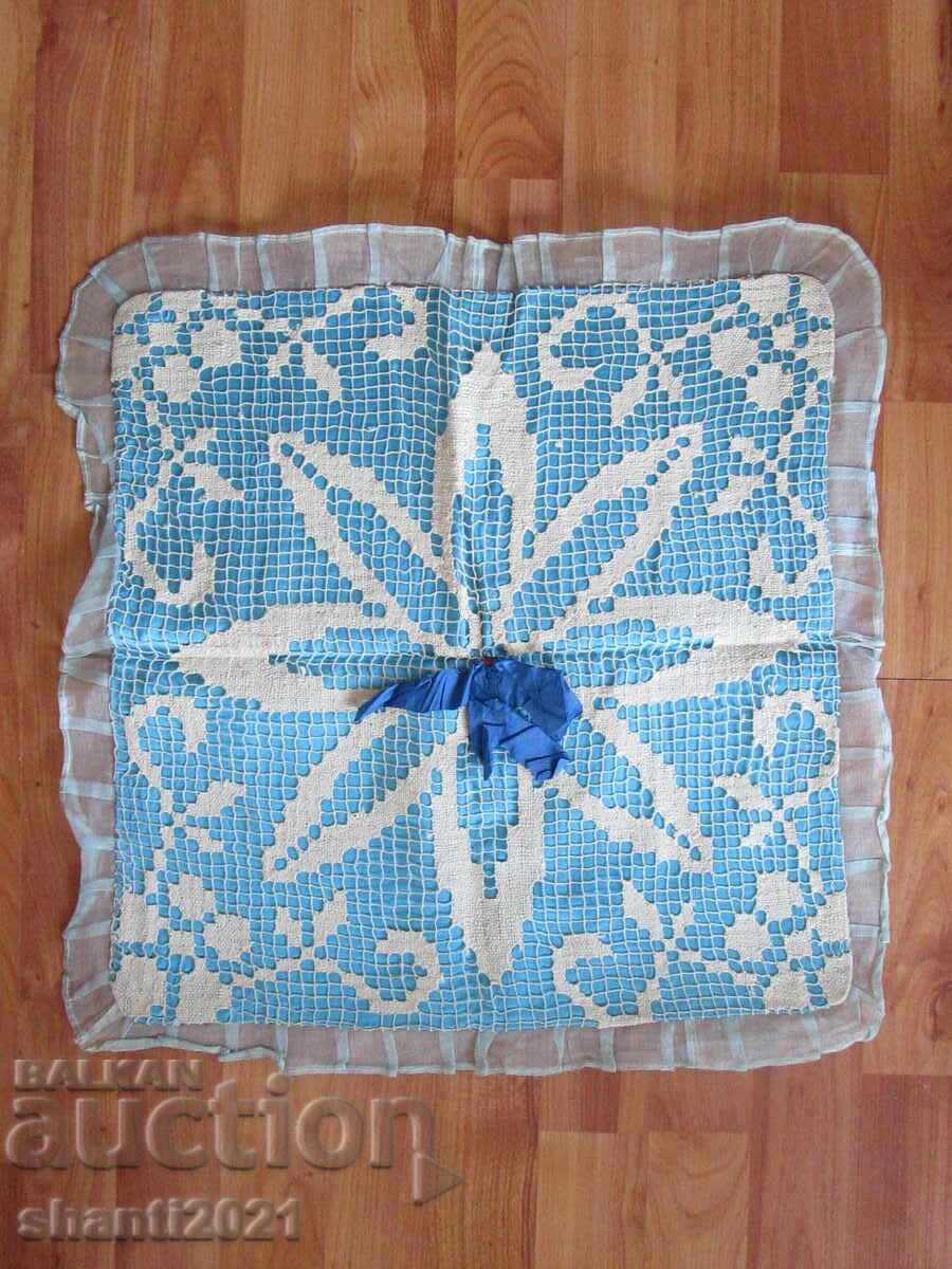 Veche pernă decorativă - croșetată - unicat, 50x50cm Veche pernă decorativă - croșetată - unicat, 50x50cm