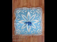 Veche pernă decorativă - croșetată - unicat, 50x50cm