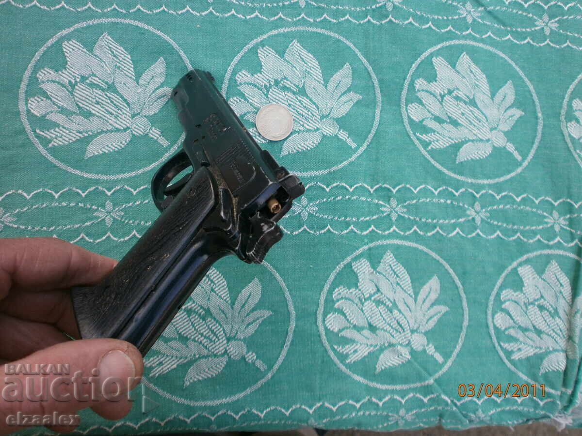 Metal pistol lighter works - 5