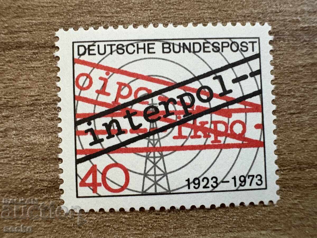 Γερμανία/Δυτική Γερμανία - 50 γρ. Interpol (1973) MNH