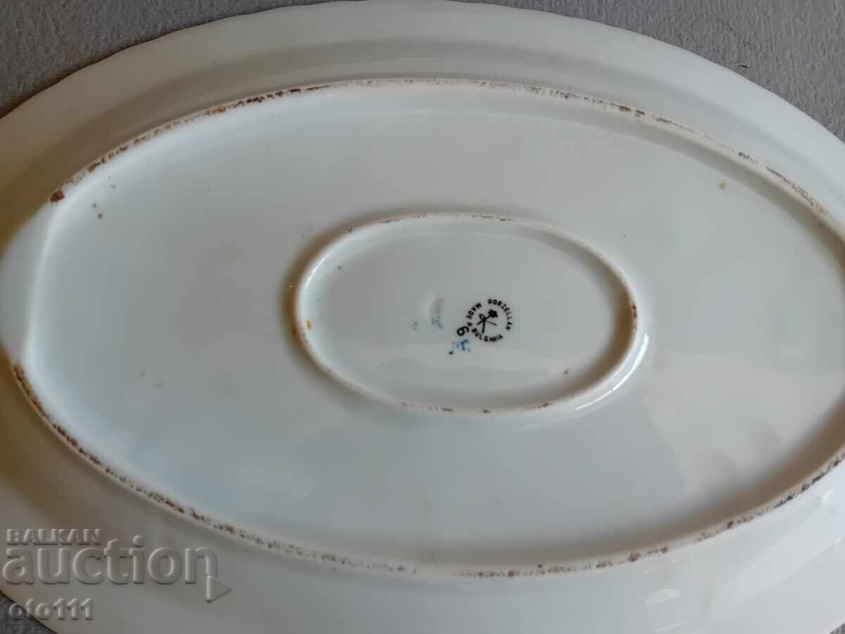 Delivery of OLD PORCELAIN PLATTER, BOWL Delivery of OLD PORCELAIN PLATTER, BOWL