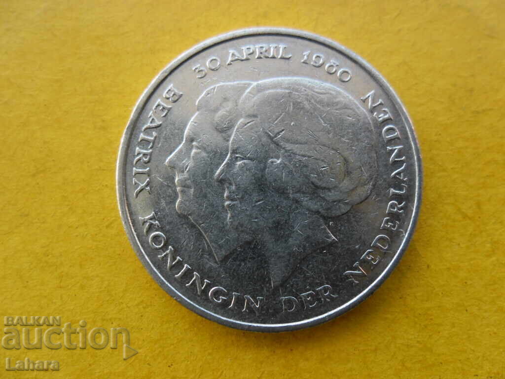 1 гулден 1980 г. Холандия