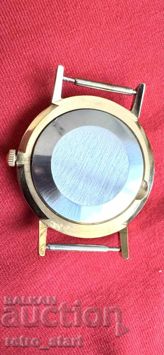 Доставка на Позлатен часовник Луч 23 камъка 10 микрона, нов!