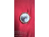 Позлатен часовник Луч 23 камъка 10 микрона, нов!