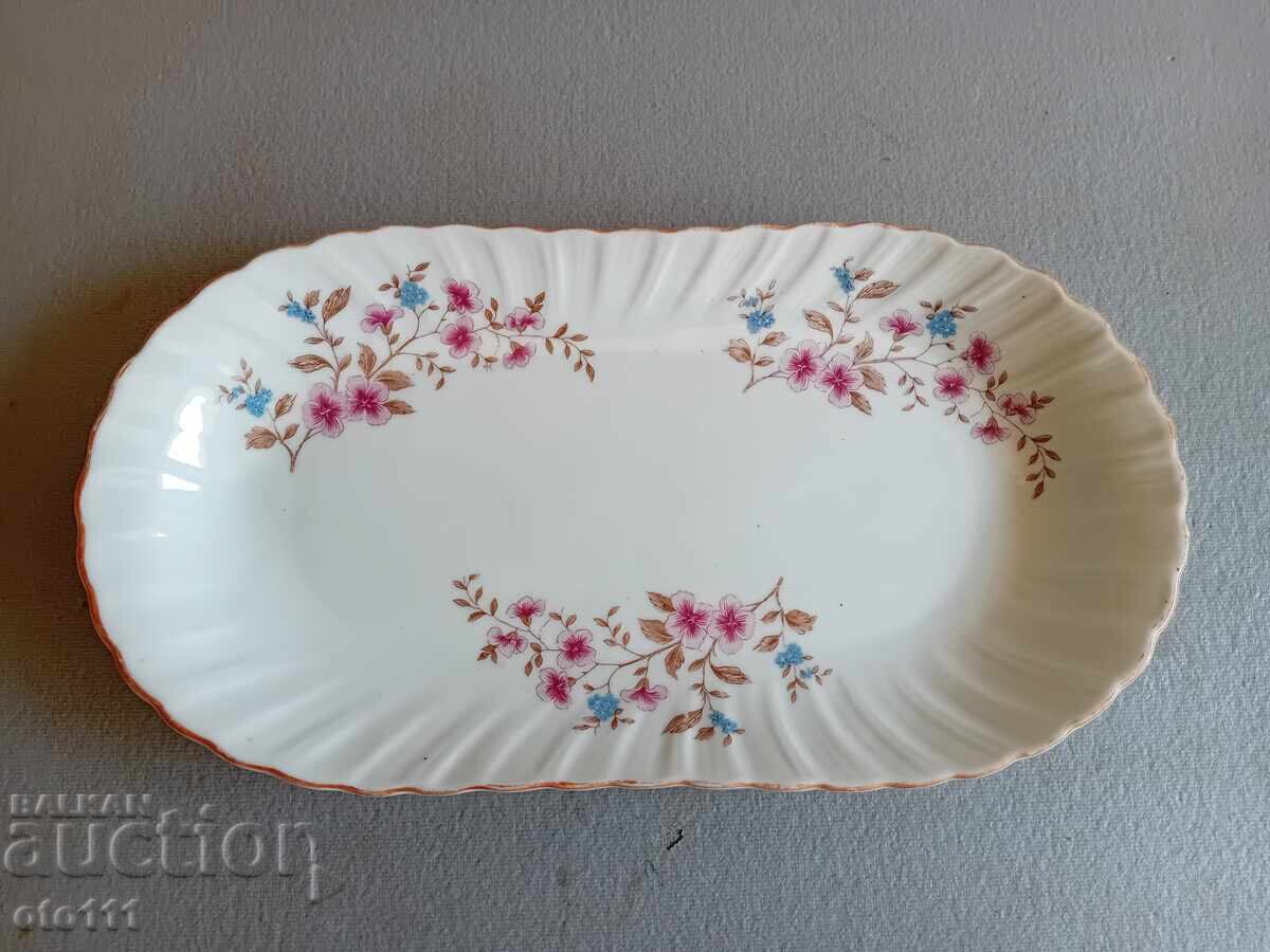 OLD PORCELAIN PLATTER, BOWL with price 10.00 BGN | € 5.11
