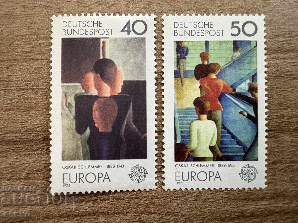 Γερμανία - Γραμματόσημα Ευρώπης - Εικόνες (1975) MNH