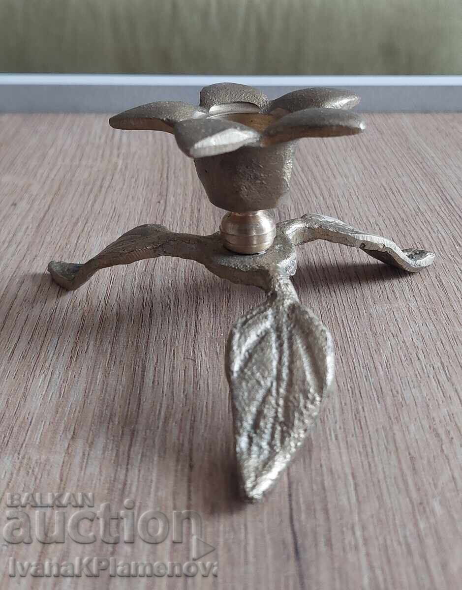 Auction  Bronze Candlestick for Connoisseurs