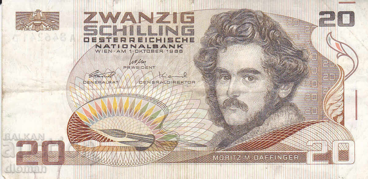 Dioman - AUSTRIA - 20 SCHILLINGS