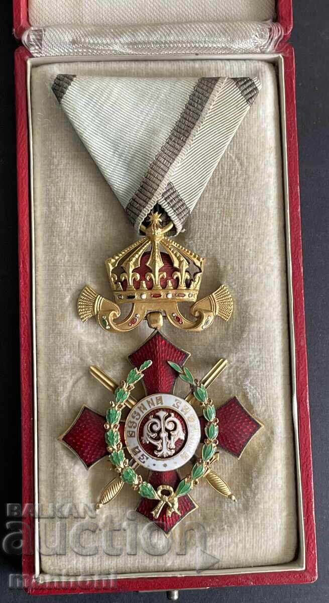 Kingdom of Bulgaria Order for Military Merit IV Class Military Award with price 1000.00 BGN | € 511.29 Kingdom of Bulgaria Order for Military Merit IV Class Military Award with price 1000.00 BGN | € 511.29