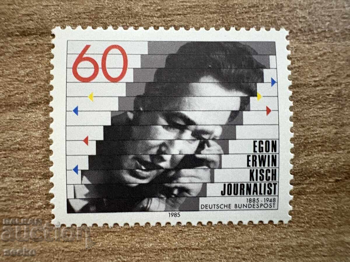 FRG/GDR - 100 g. from the birth of Egon Erwin Kisch (1985) MNH FRG/GDR - 100 g. from the birth of Egon Erwin Kisch (1985) MNH