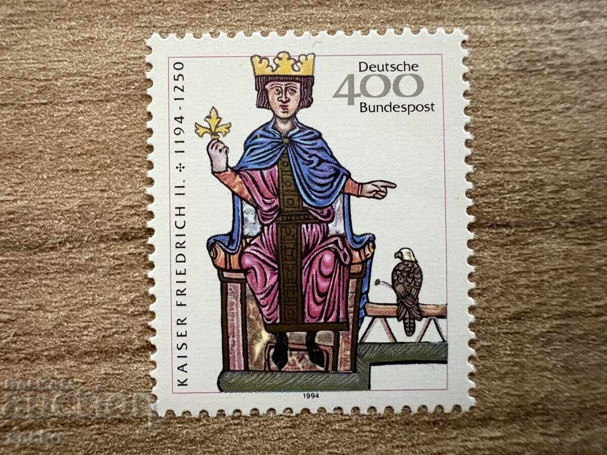 Γερμανία/Δυτική Γερμανία - 800 γρ. από τη γέννηση του Φρειδερίκου Β' (1994) MNH Γερμανία/Δυτική Γερμανία - 800 γρ. από τη γέννηση του Φρειδερίκου Β' (1994) MNH