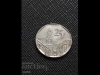 Cuba, 25 centavos 2002