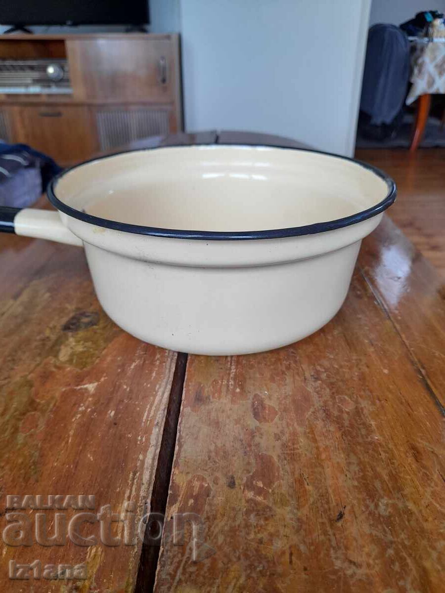 Δημοπρασία Παλαιό εμαγιέ σουρωτήρι, τρυπητό