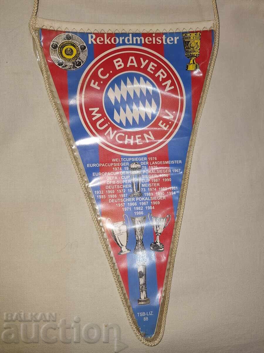Аукцион Футболно флагче ФК--Байерн Мюнхен Германия Аукцион Футболно флагче ФК--Байерн Мюнхен Германия