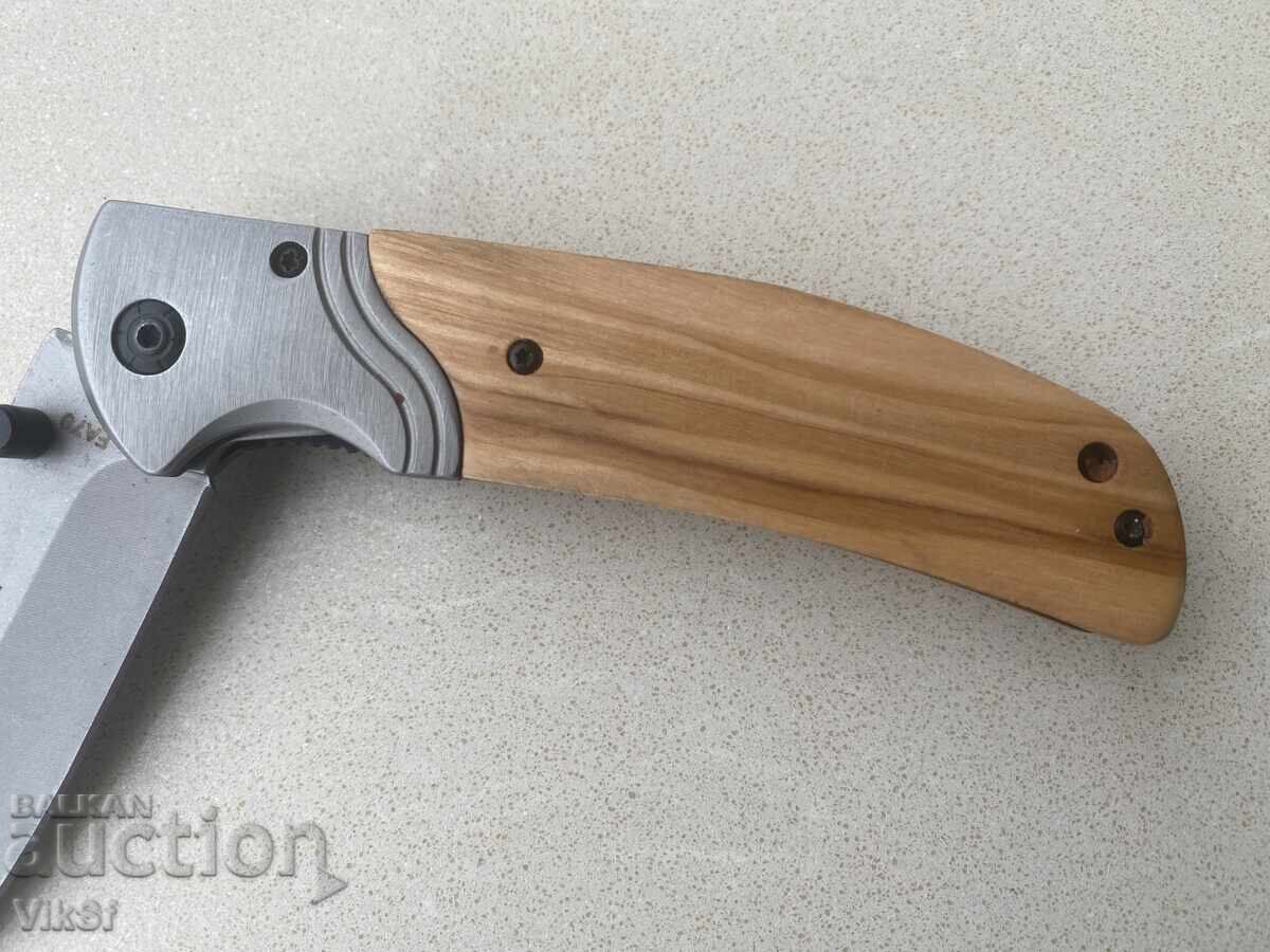 Аукцион Сгъваем автоматичен нож BUCK FA 79 - 95 X 220mm