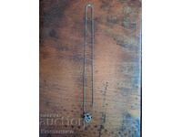 Silver chain with pendant