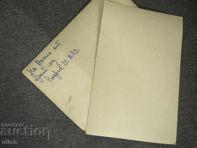 1959 2 buc. fotografie foto motocicletă motor cu preț 10.00 BGN | € 5.11