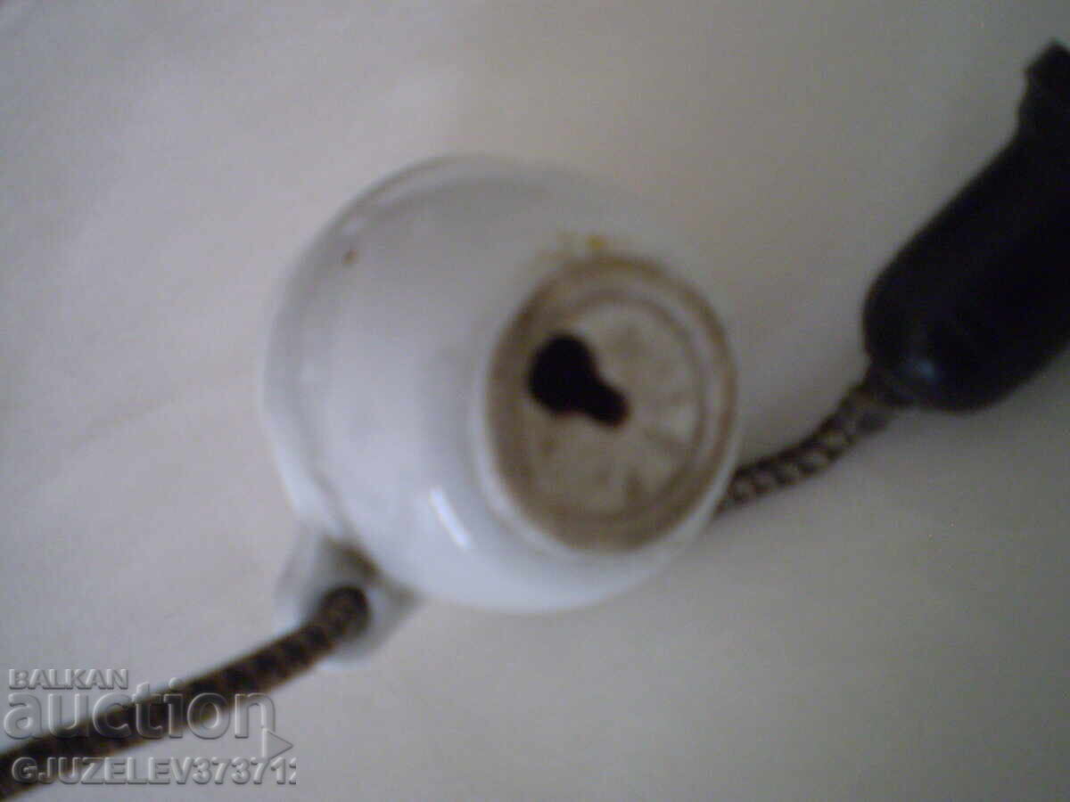 Ceiling lamp, hanging porcelain from the 1920s - 7 Ceiling lamp, hanging porcelain from the 1920s - 7