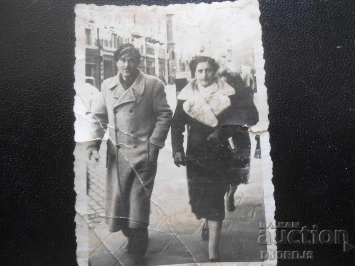 Old photograph, 16.II.1939, Sofia Old photograph, 16.II.1939, Sofia