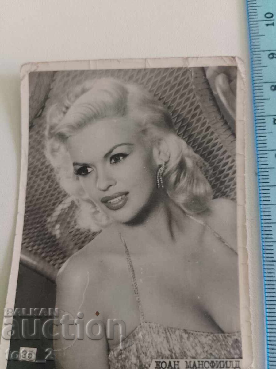 OLD PHOTO - 1950s - JANE MANSFIELD