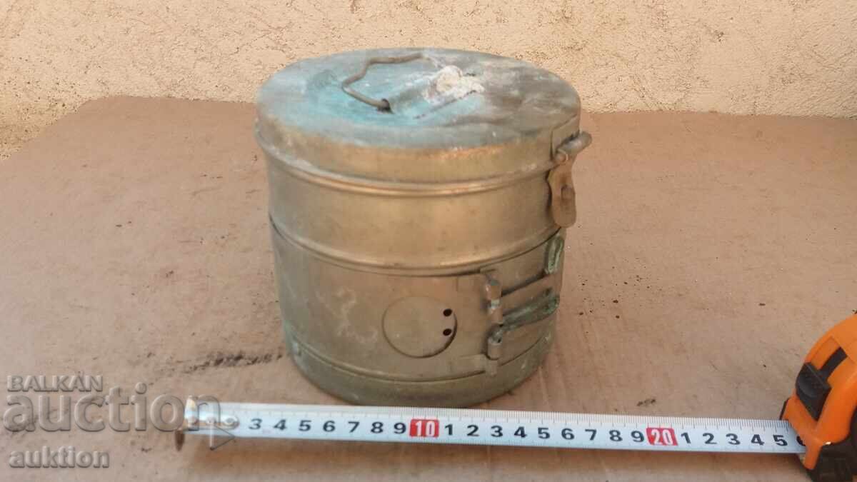 Round medical sterilization box