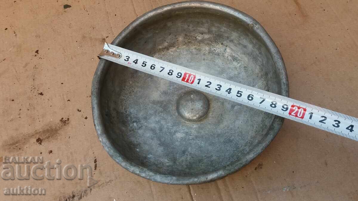 КОВАН ВЪЗРОЖДЕНСКИ КАЛАЙДИСАН ТАС ЗА БАНЯ - ОТЛИЧЕН - 6