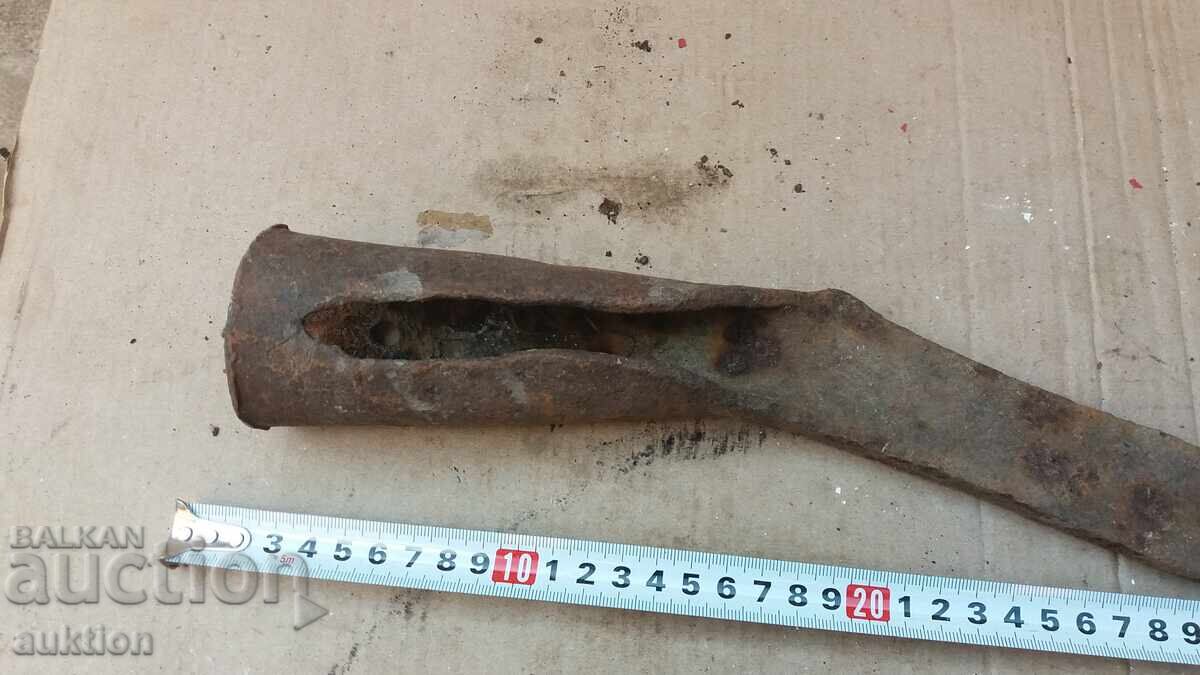 MASSIVE FORGED AXE - HATCHET - 6