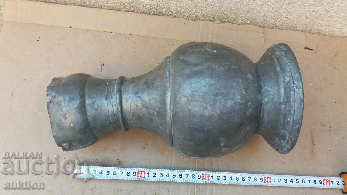 МАСИВНА МЕТАЛНА КАНА, ВАЗА - 6