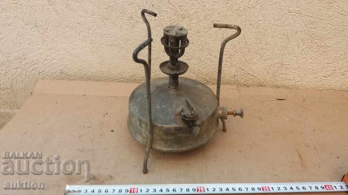 Lampă Petromax militară cu aragaz Lampă Petromax militară cu aragaz