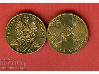 ΠΟΛΩΝΙΑ POLAND 2 Zloty ΖΩΟ ΒΙΣΟΝ issue 2013 ΝΕΟ UNC