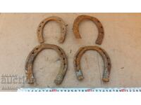 LOT OF 4 HORSESHOES