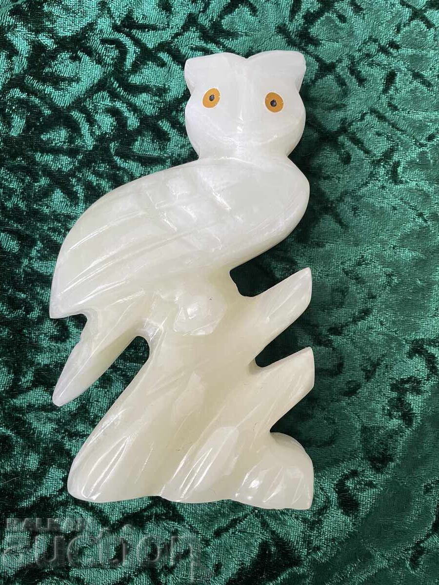 Owl - onyx, 16 cm
