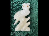 Owl - onyx, 16 cm