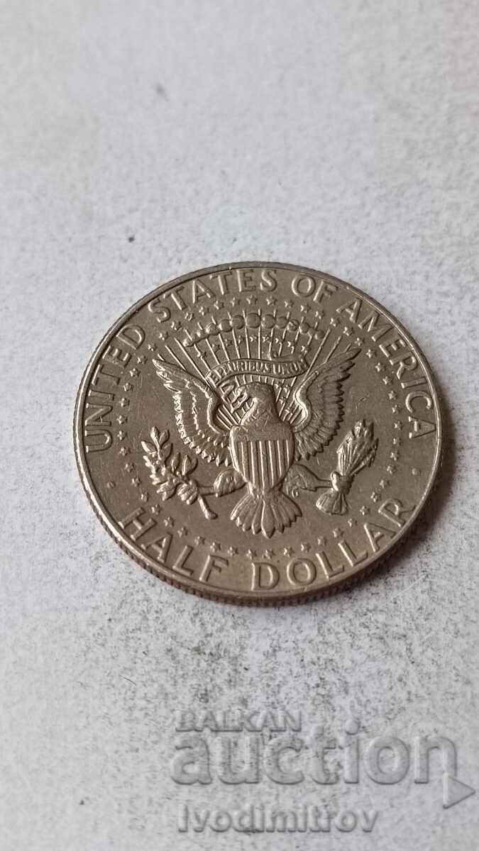 USA 1/2 Dollar 1984 D Kennedy Half Dollar