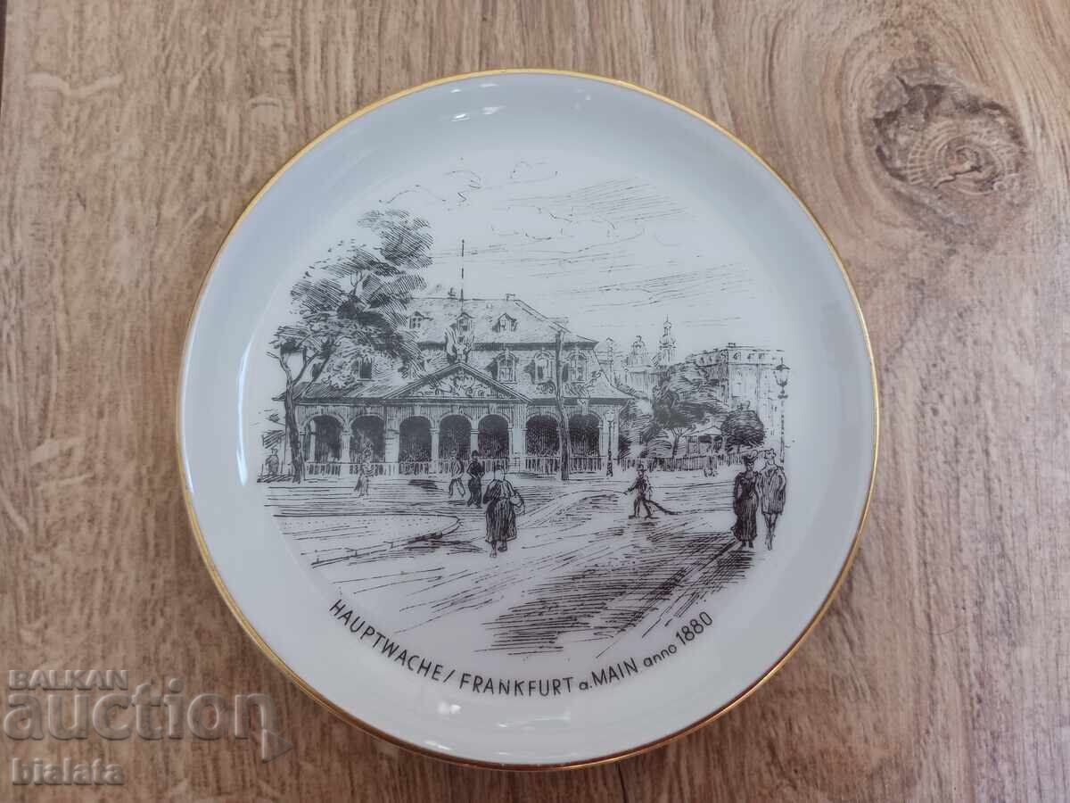 Porcelain plate - collector's plate - German porcelain with price € 10.00 | 19.56 BGN