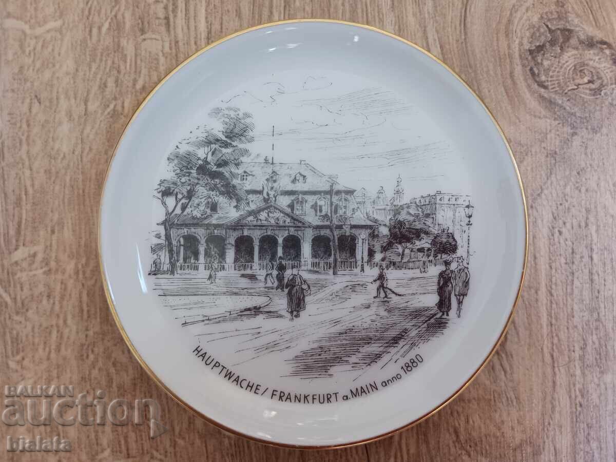 Porcelain plate - collector's plate - German porcelain Porcelain plate - collector's plate - German porcelain