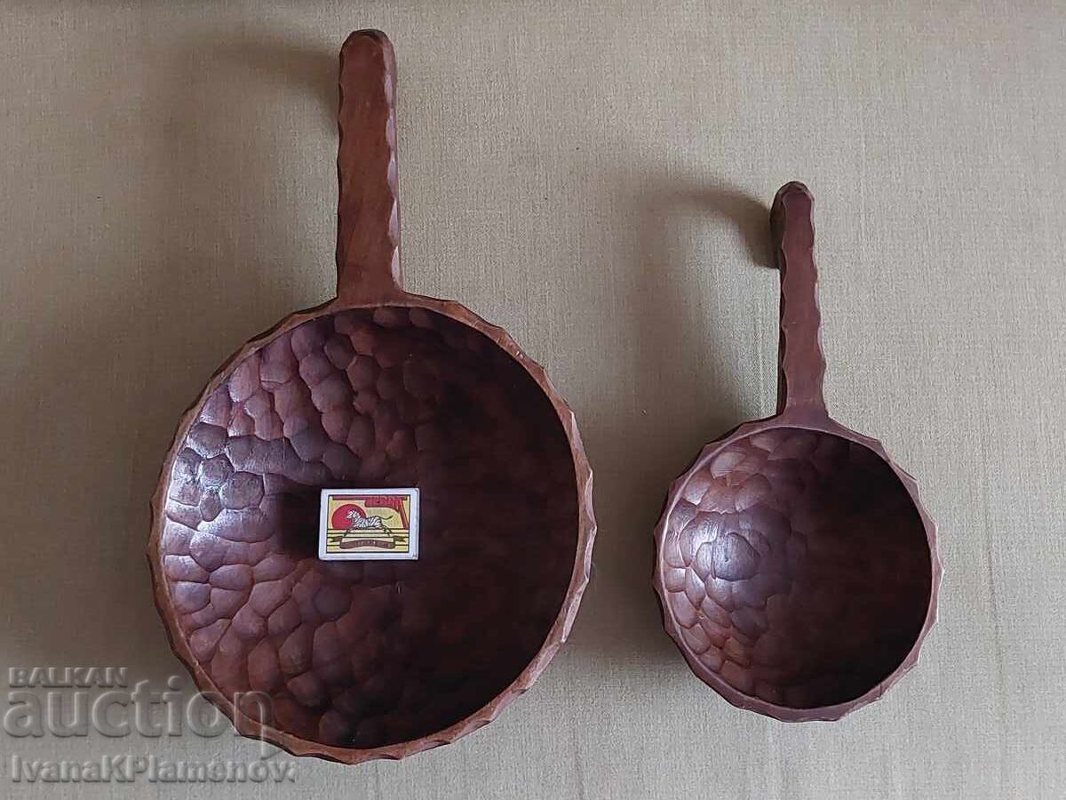 Wood carvings for connoisseurs, two pieces - 6 Wood carvings for connoisseurs, two pieces - 6