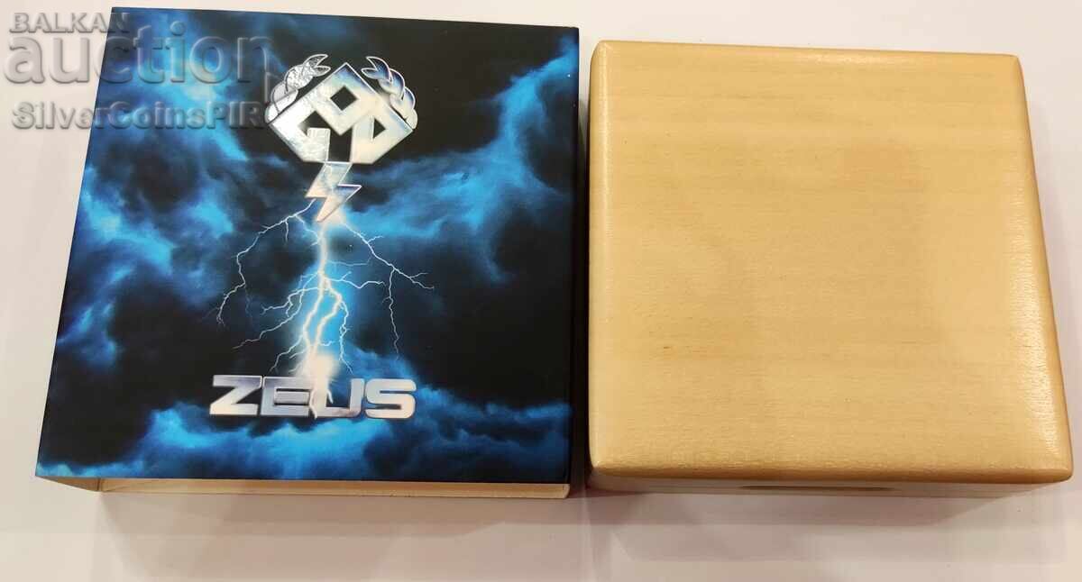 Silver 2 Oz Zeus Gods 2021 Niue Islands - 5 Silver 2 Oz Zeus Gods 2021 Niue Islands - 5