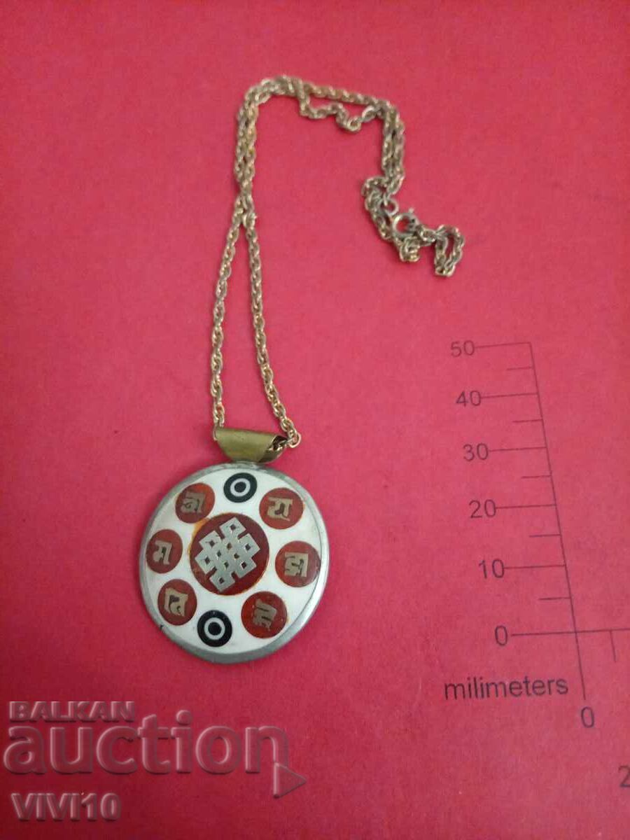 Antique enamel necklace with price 30.00 BGN | € 15.34