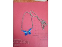 Antique enamel necklace