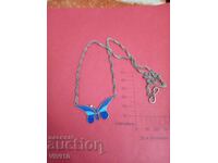 Antique enamel necklace