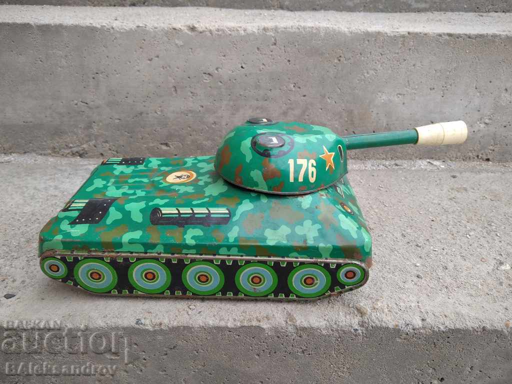 Old tin electric toy