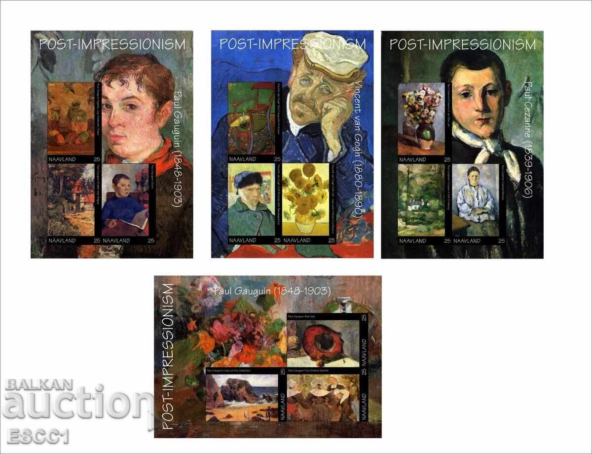 Blocuri curate Pictură Impresionism Gauguin Gogh 2018 Navlund